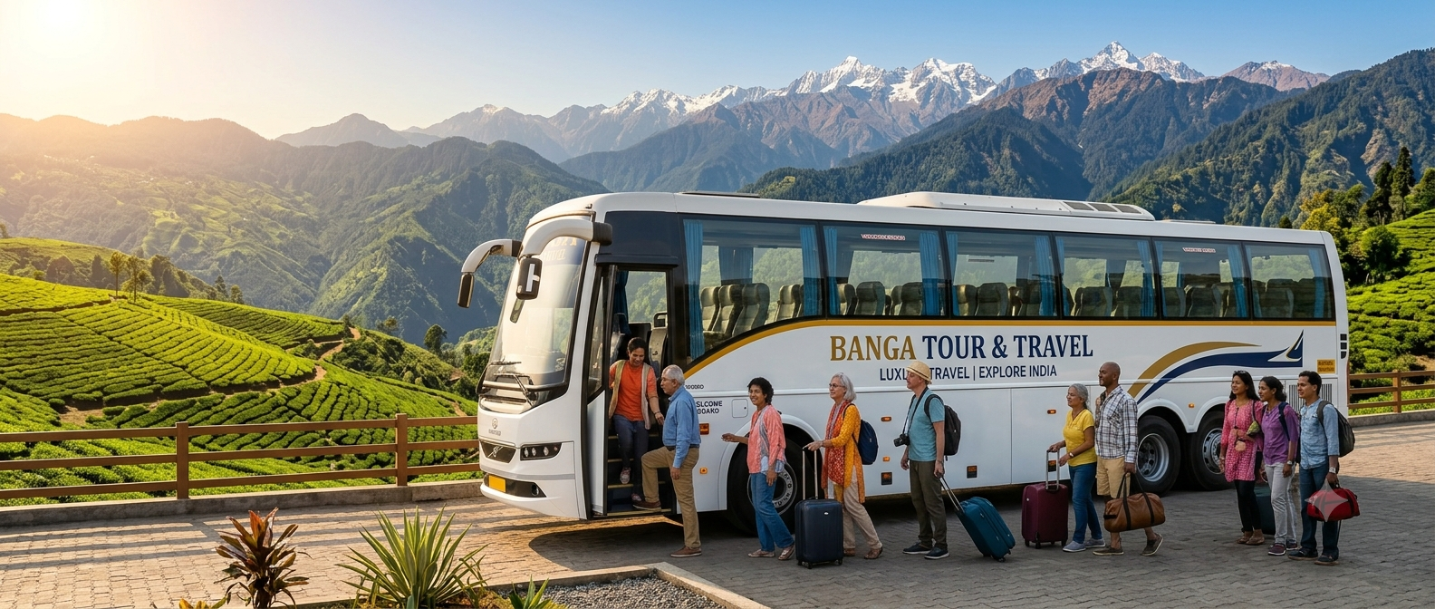 Banga Tour and Travel bus rental service in Delhi