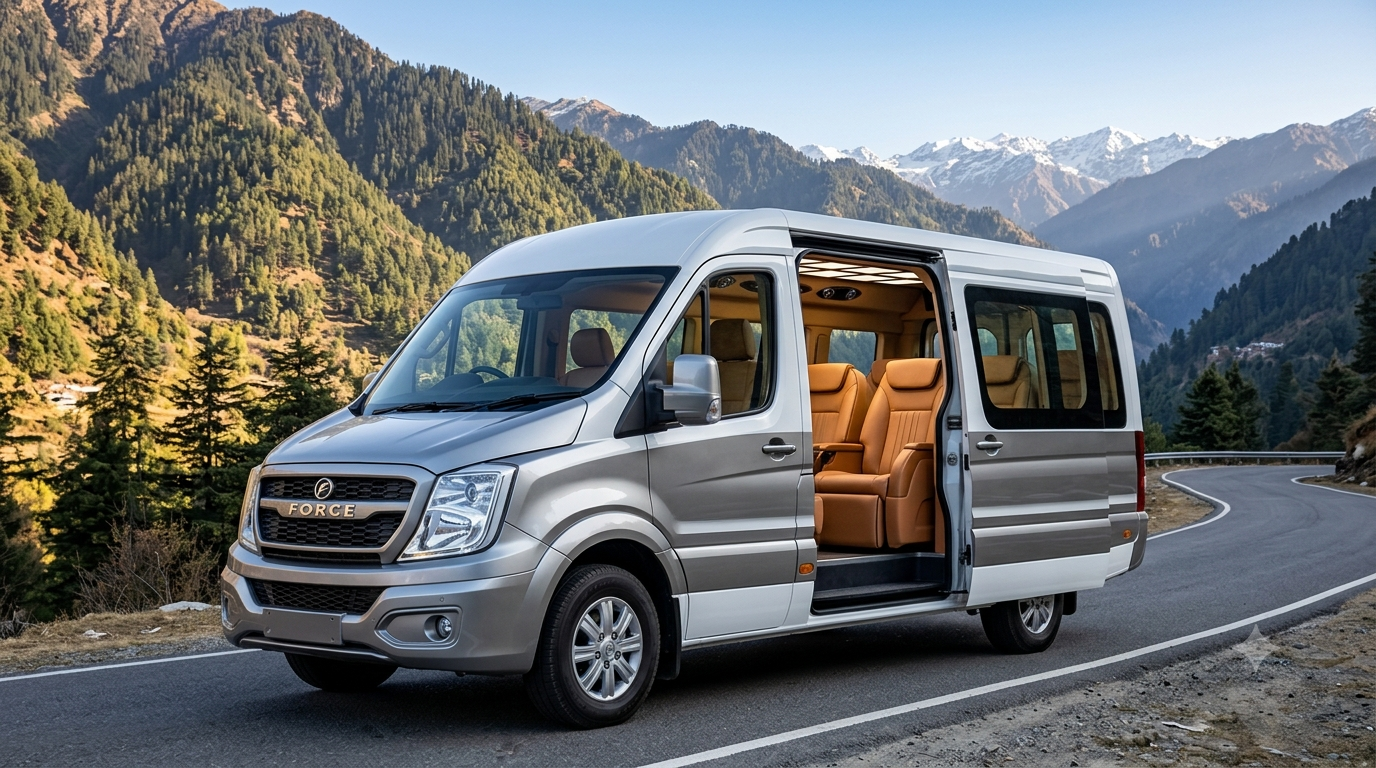 Tempo traveller rental in Delhi